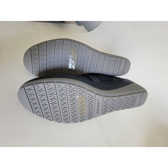 Vionic Women Judy Orthotic blue Mary Jane size 7.5 New Wedge Comfort Slip On - Picture 6 of 9